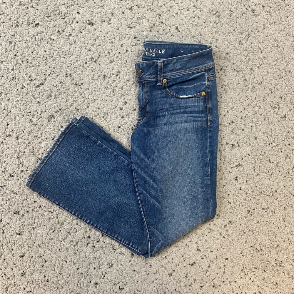 American Eagle Kick Boot Jeans 12 short
